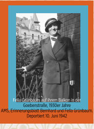 Fella Grünbaum, Wiesbaden I 10. Juni 1942 I Juden-Deportation Wiesbaden I Aktives Museum Spiegelgasse Wiesbaden