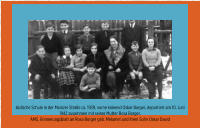 Jüdische Schule Wiesbaden 1939 I 10. Juni 1942 I Juden-Deportation Wiesbaden I Aktives Museum Spiegelgasse Wiesbaden