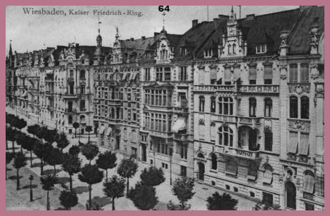 Kaiser-Friedrich-Ring I Judenhäuser Wiesbaden I 10. Juni 1942 I Juden-Deportation Wiesbaden I Aktives Museum Spiegelgasse Wiesbaden