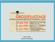 Werbung 1930 I 10. Juni 1942 I Juden-Deportation Wiesbaden I Aktives Museum Spiegelgasse Wiesbaden