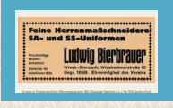 Werbung 1933 I 10. Juni 1942 I Juden-Deportation Wiesbaden I Aktives Museum Spiegelgasse Wiesbaden